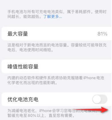 桥东苹果15维修分享iPhone15充电到80%就充不进电了怎么办 