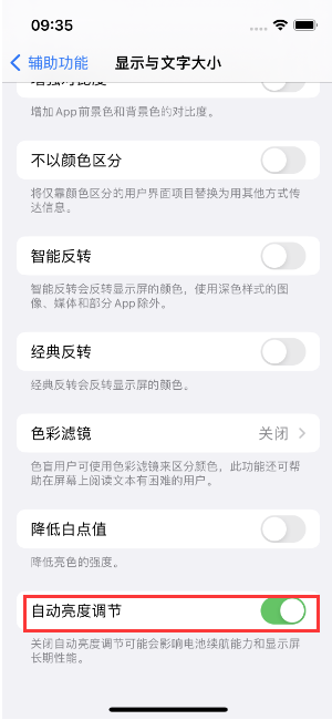 桥东苹果15维修店分享iPhone 15 Pro系列屏幕亮度 